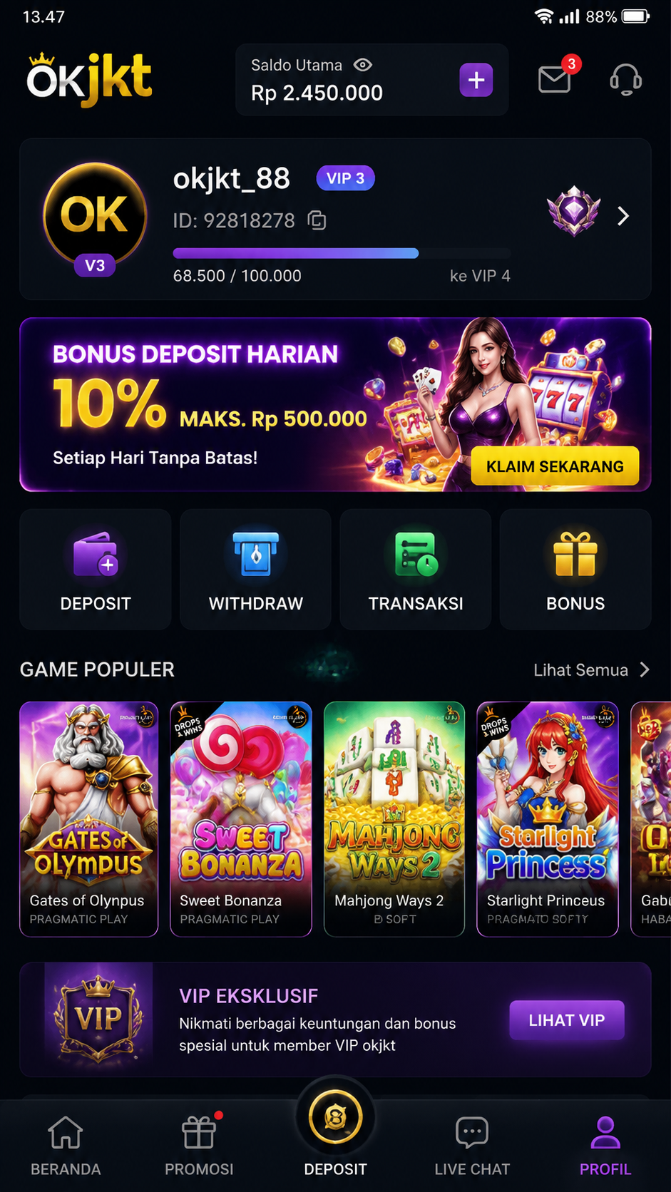 Screenshot 3 okjkt